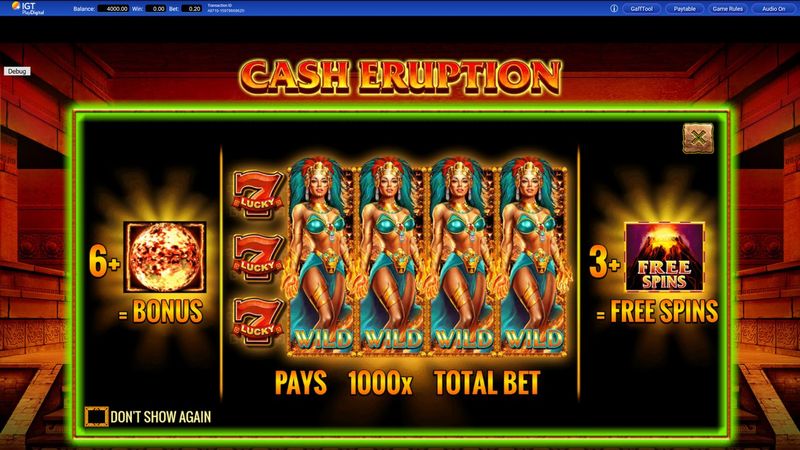 Cash Money Eruption Slot Testimonial 2026: RTP, Free Rotates