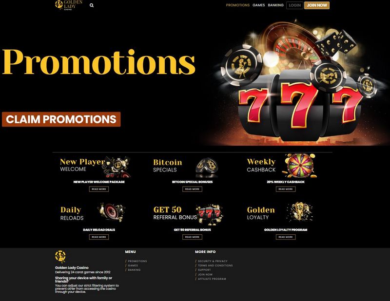 Golden Girl Casino Online - Una experiencia de juego digital segura y optimizada