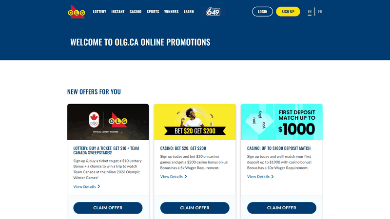OLG Online Casino Site Reviews